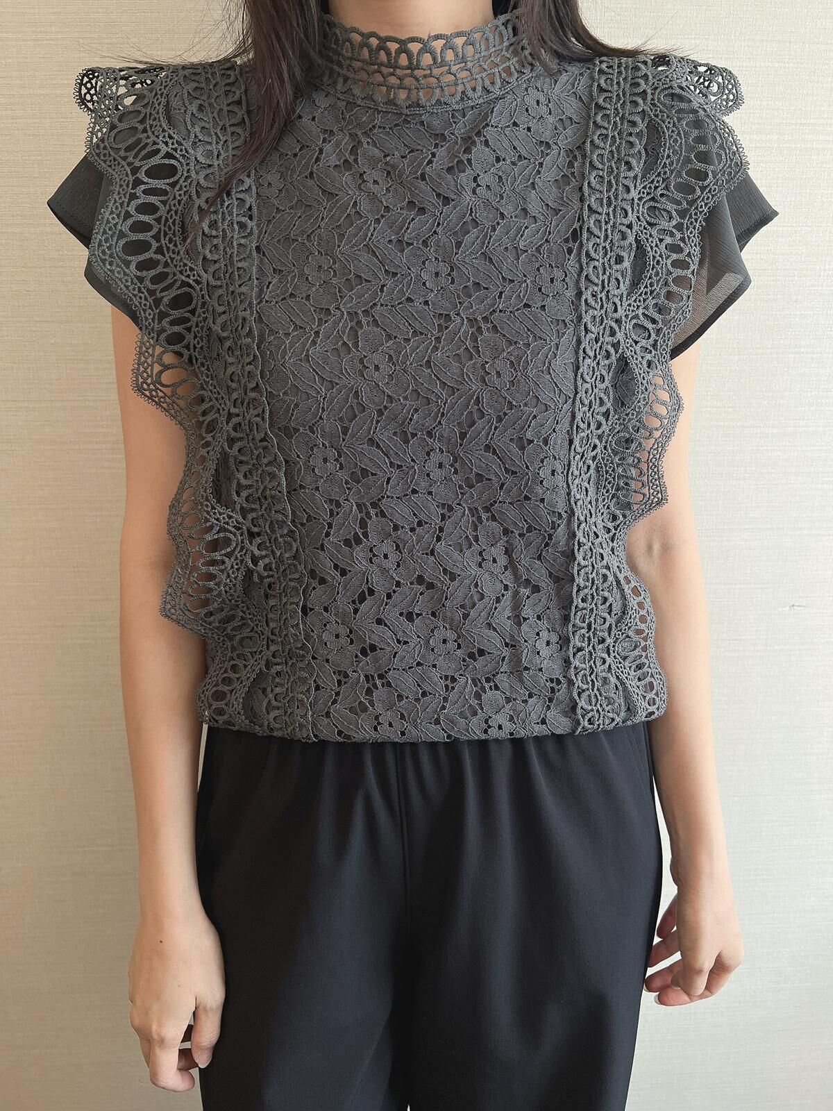 Pt cool lace top