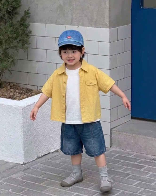 BYC04T020YW  向日葵假期短袖恤衫