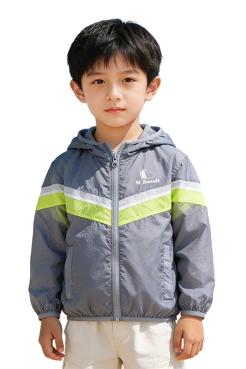 CTRism超輕透連帽防曬外套｜童款 9007 ( 防曬衣  透氣  抗UV 空調外套 冷氣房外套)