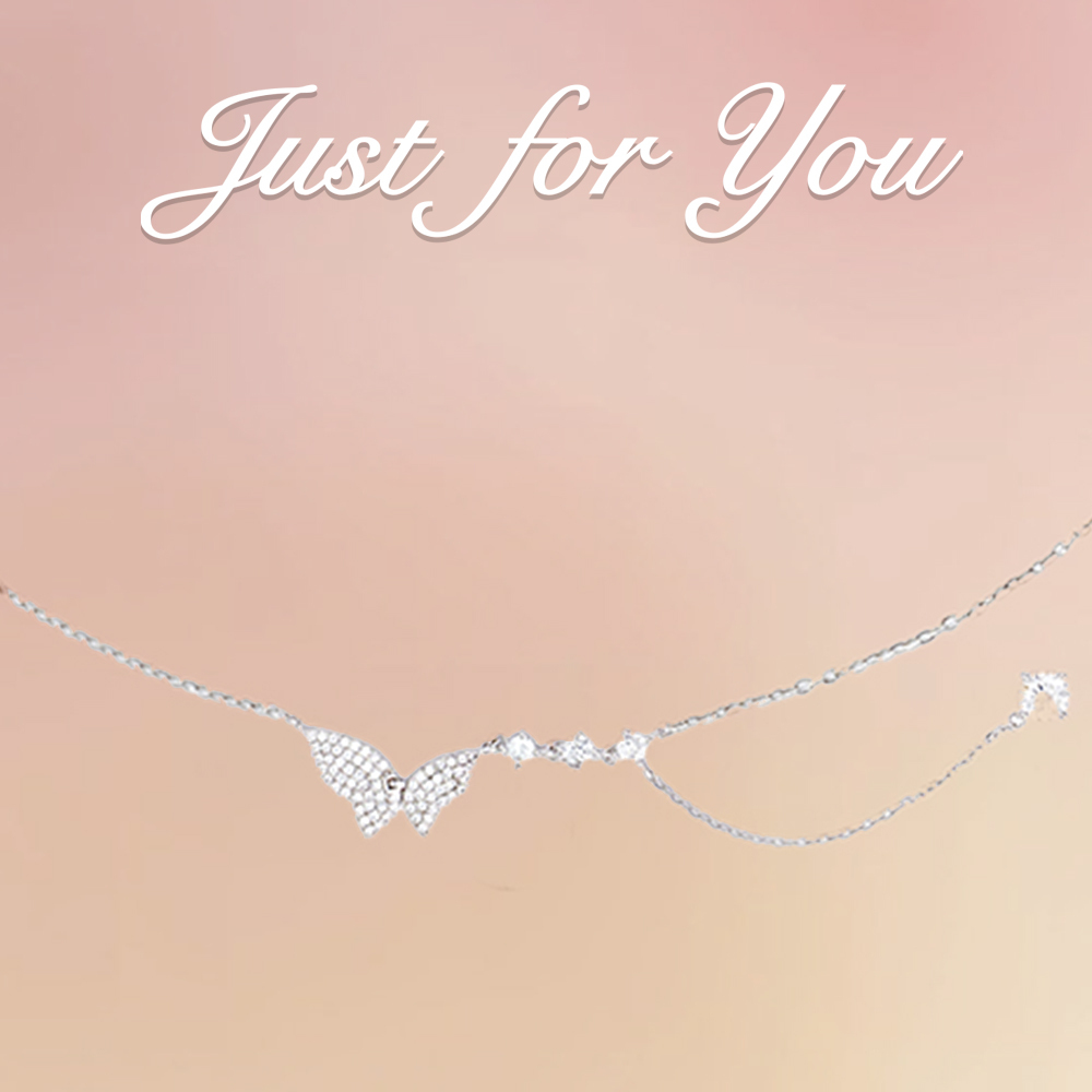 AMARA蝴蝶點墜項鍊