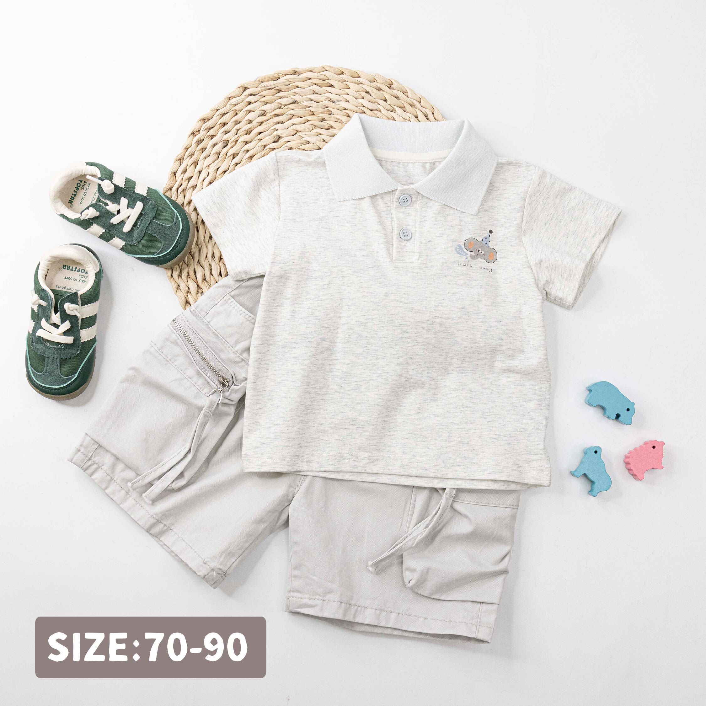 可愛大象寶寶POLO衫/上衣 (H60033)