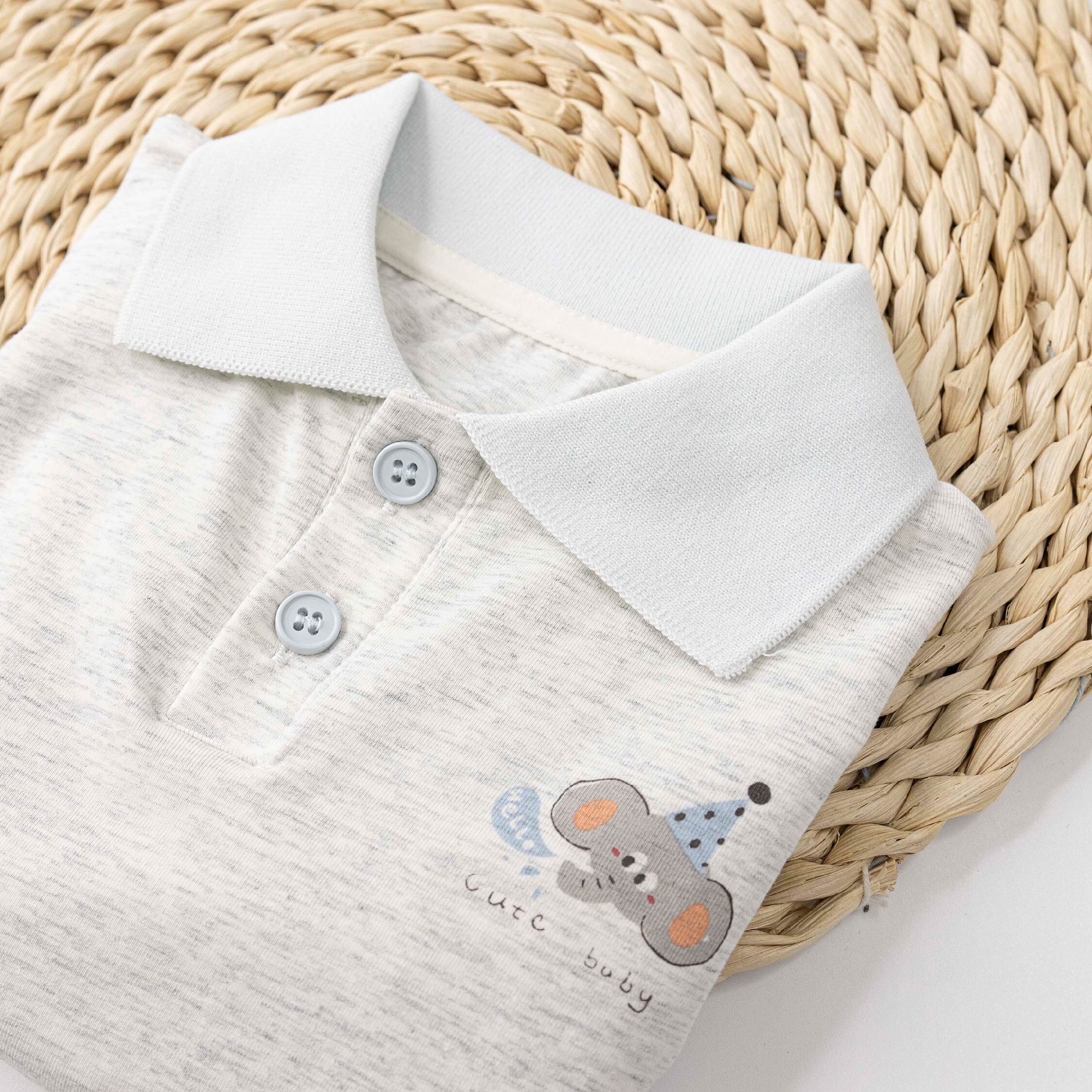 可愛大象寶寶POLO衫/上衣 (H60033)