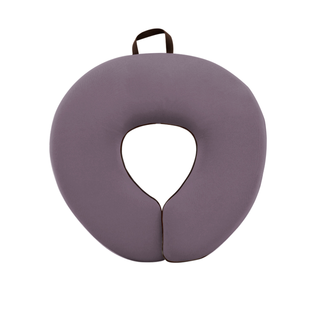 福利NG品｜空氣布-霧灰紫｜SPA美顏枕