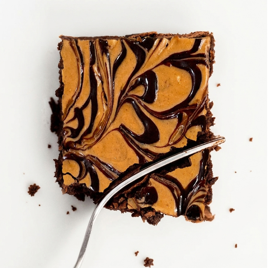 雙層軟心花生布朗尼/4片