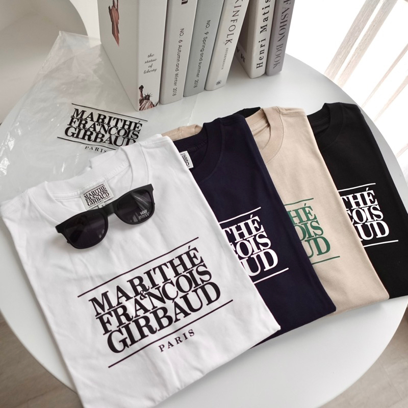 韓國 MARITHE 短袖 短T 情侶T 短袖T MFG 男女上衣 情侶t