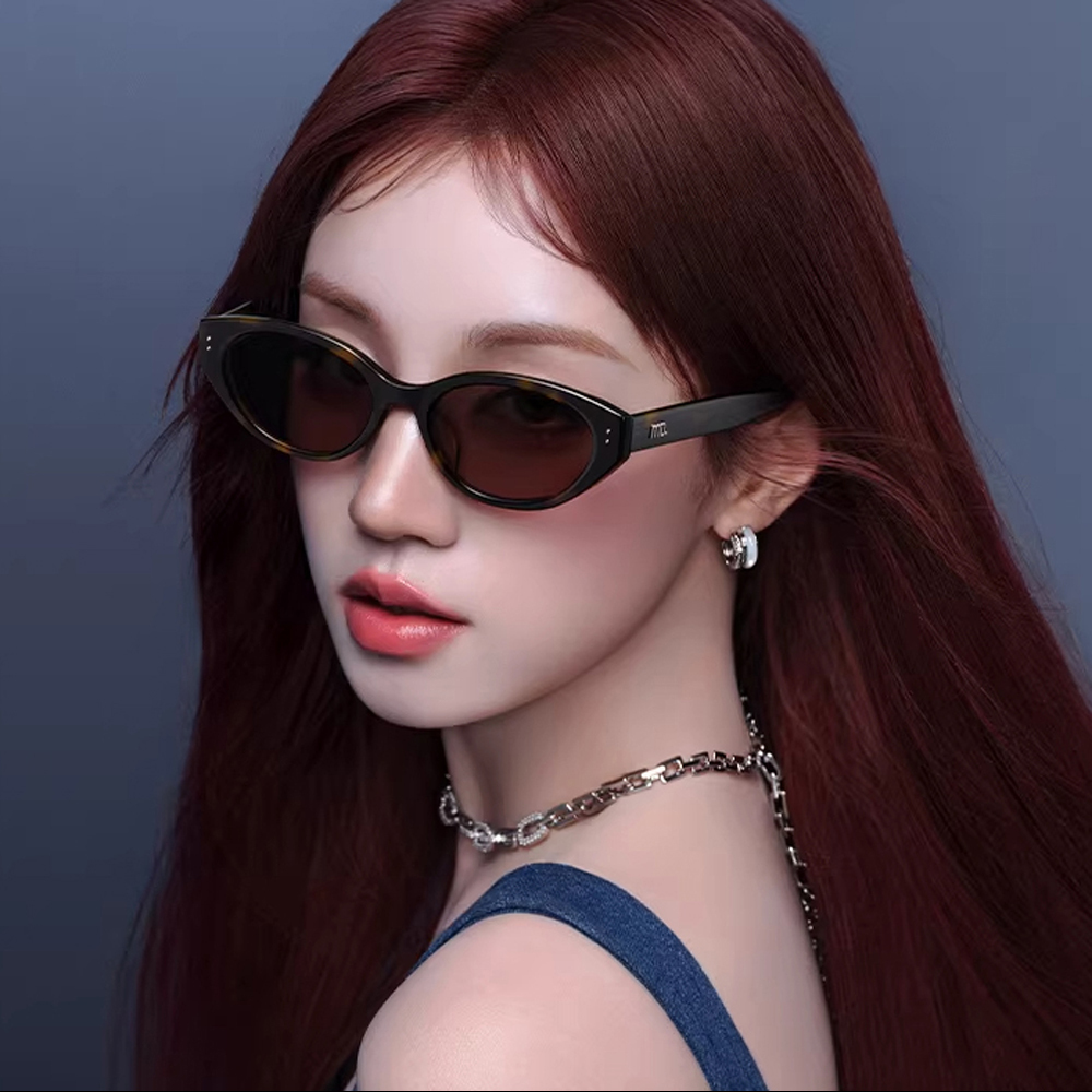 【MOLSION】MM3002 A15 貓眼框太陽眼鏡♦(黑) #宋雨琦同款#張凌赫同款