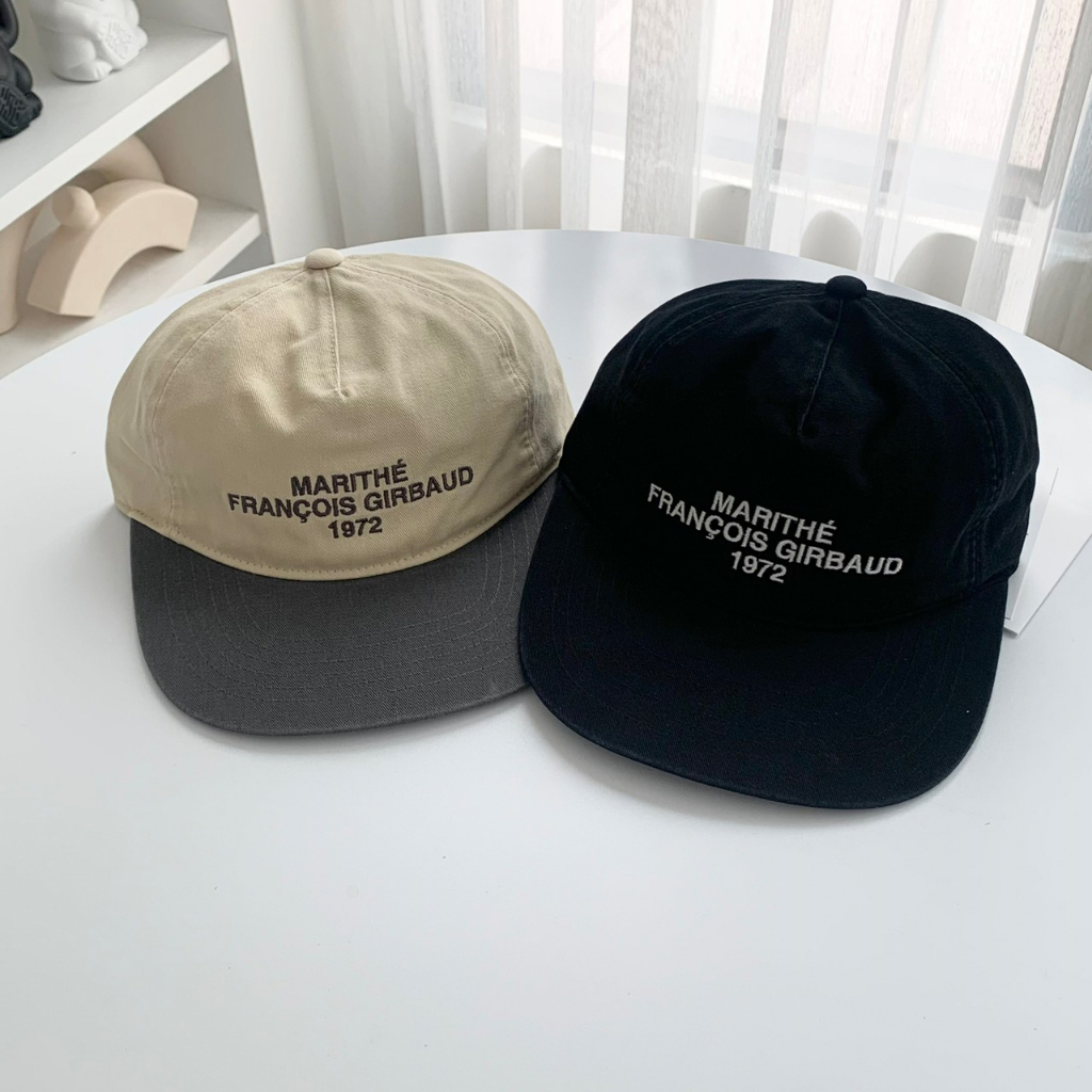 韓國MFG Marithe cap 平板帽 平沿帽 帽子 男女可用 米白