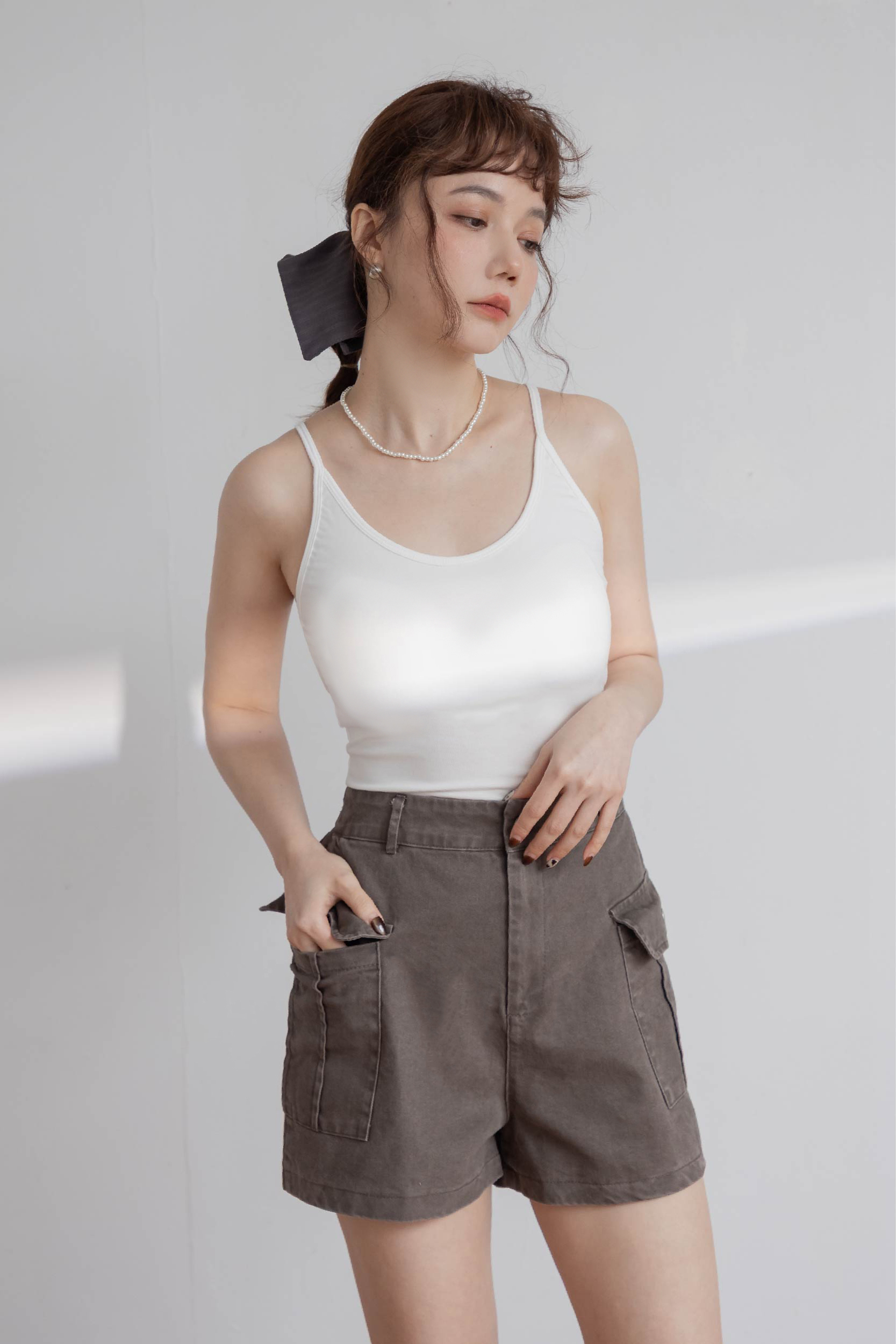 大U領美背親膚背心