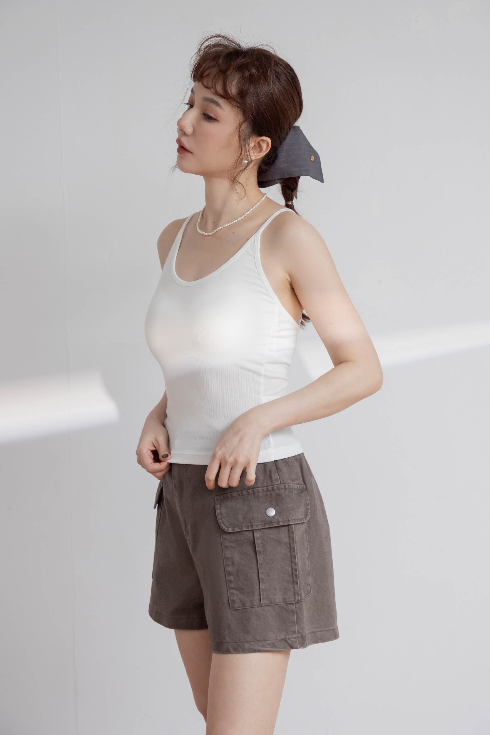 大U領美背親膚背心