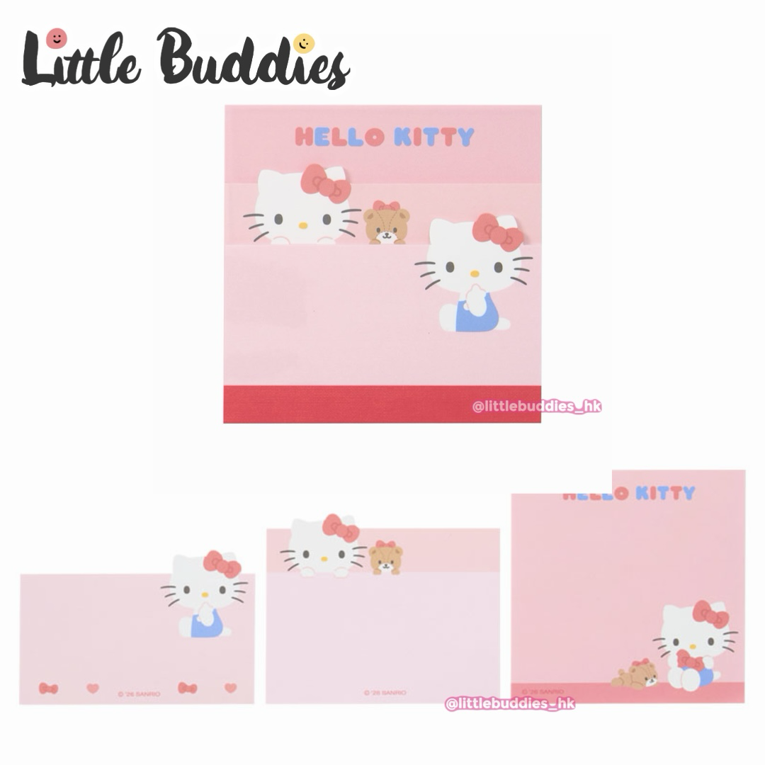 日本 Sanrio 3款設計便條紙