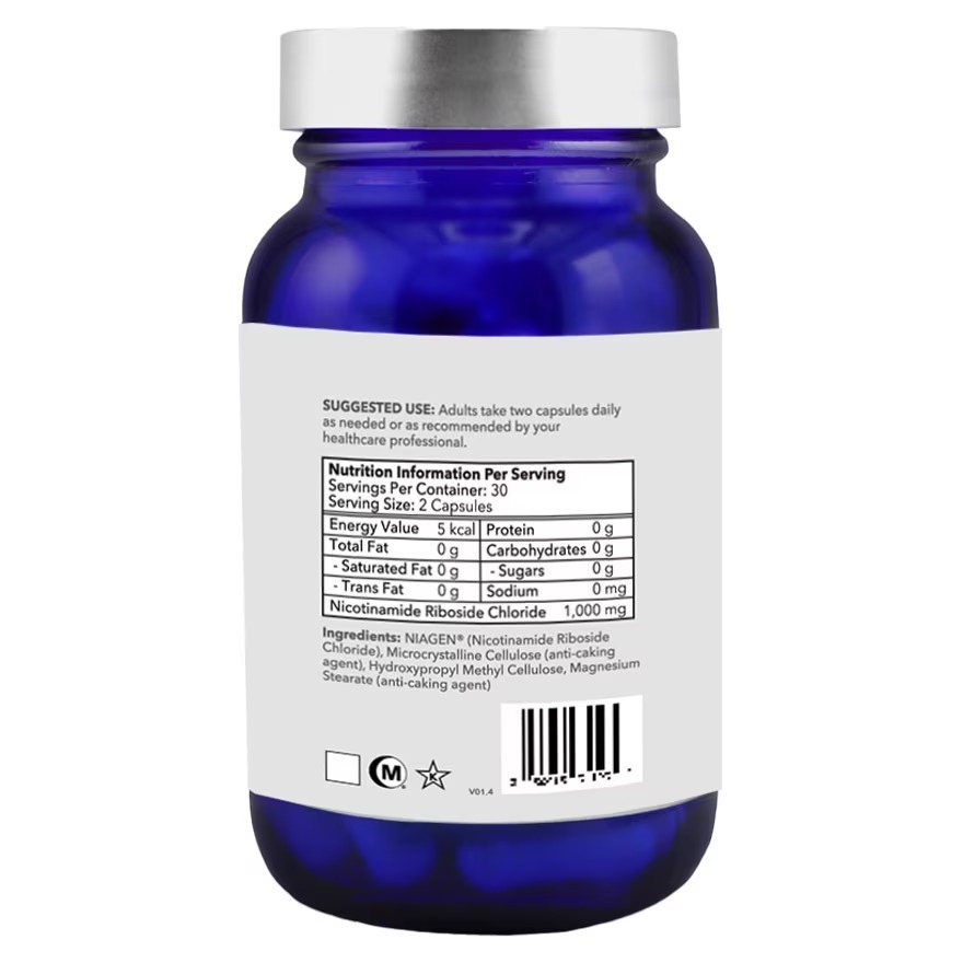 樂加欣1000MG【正品】Tru Niagen專業版60粒 TRU NIAGEN® PRO 1,000MG 60S *現貨最新日期*