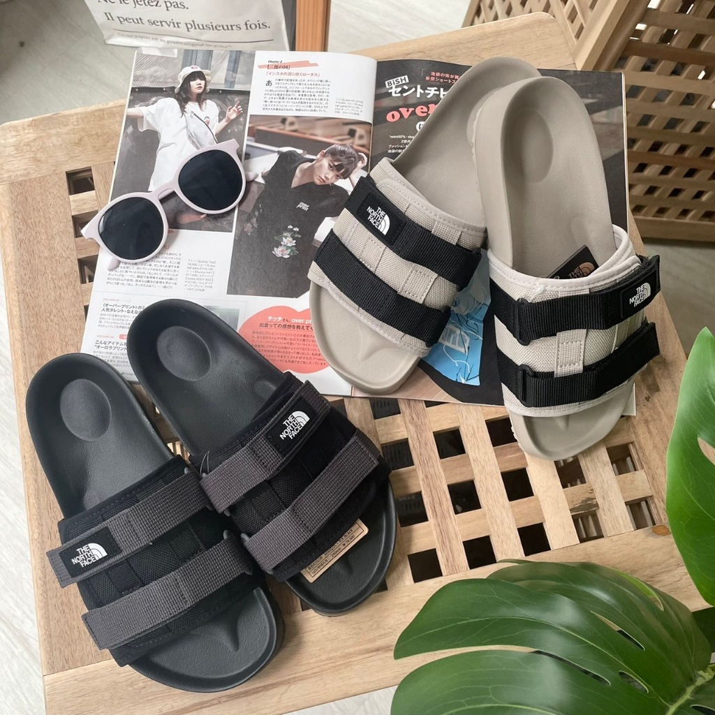 韓國 The North Face 魔鬼氈 TNF拖鞋 涼鞋 經典款拖鞋 情侶拖鞋 北臉拖鞋