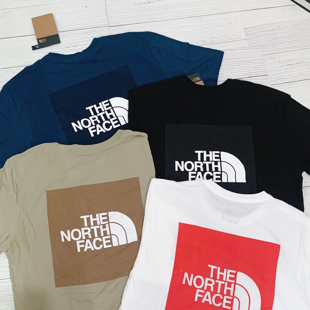 The North Face 短T 短袖 北臉 短T 短袖 經典BOX 正反LOGO