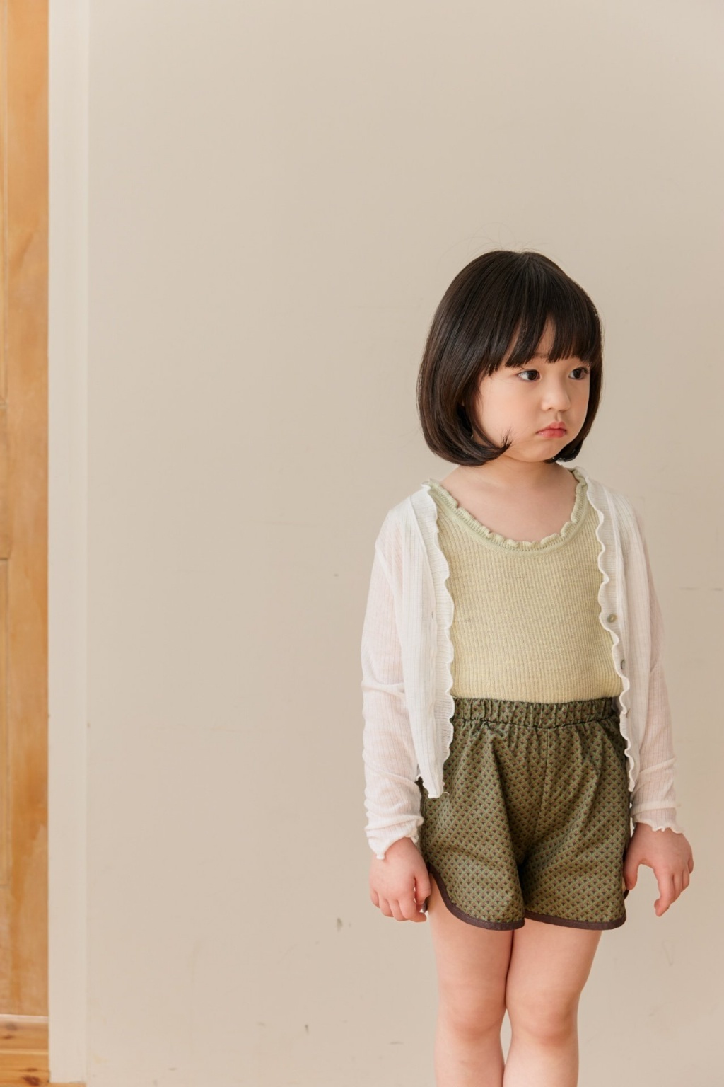 正韓夏Chulsuyounghee 四色波浪邊軟綿綿冷氣房外套/防曬外套