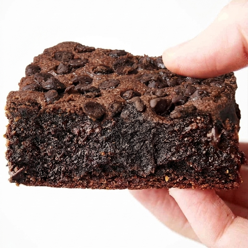 雙層軟心巧克力布朗尼/4片