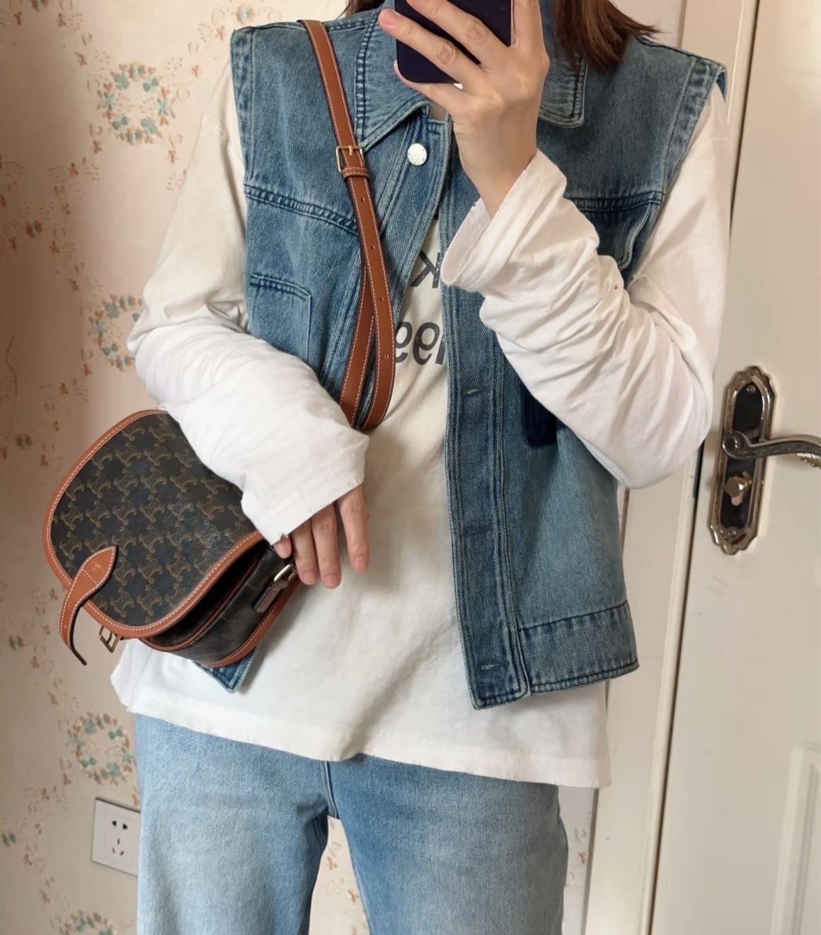 Outlet Celine Medium Folco Bag