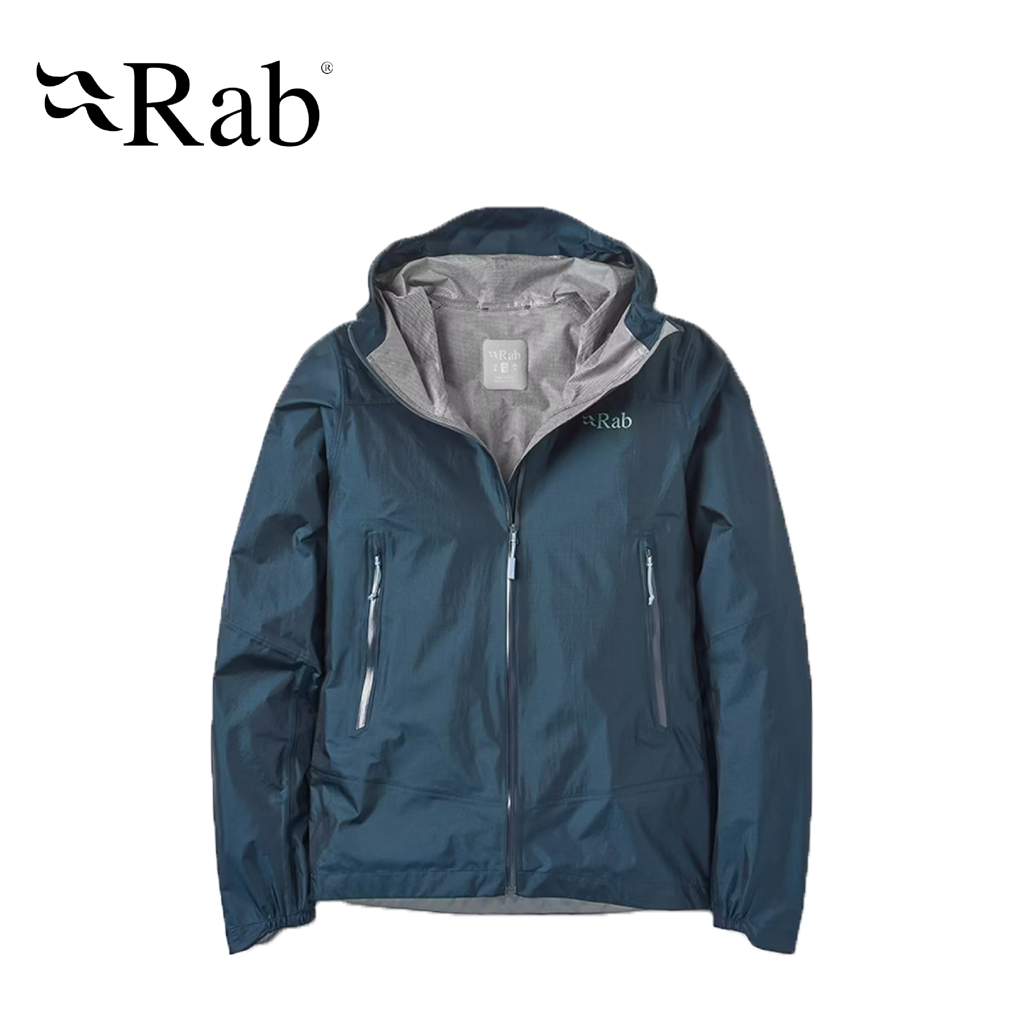 RAB 英國 Phantom Mountain Jacket W 輕量越野防水連帽外套 女款 (暴風藍) 05RAQWI72