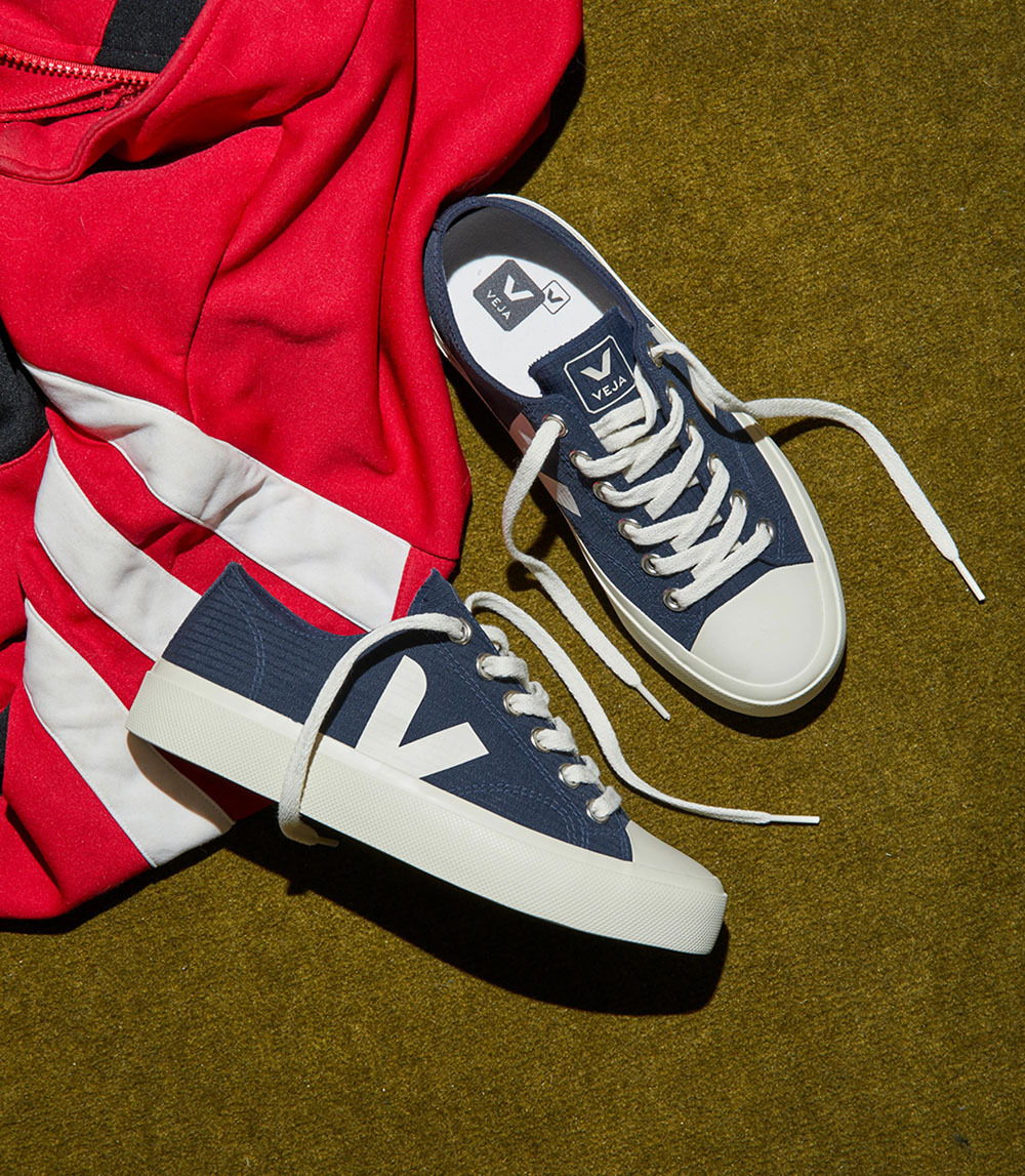 【VEJA】男款WATA II Low Ripstop德訓鞋-藍色 ・德訓鞋・veja 小白鞋・帆布鞋搭配