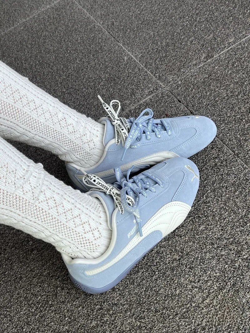 Puma Speedcat Duo Lace  雙鞋帶  麂皮 賽車鞋 海鹽藍