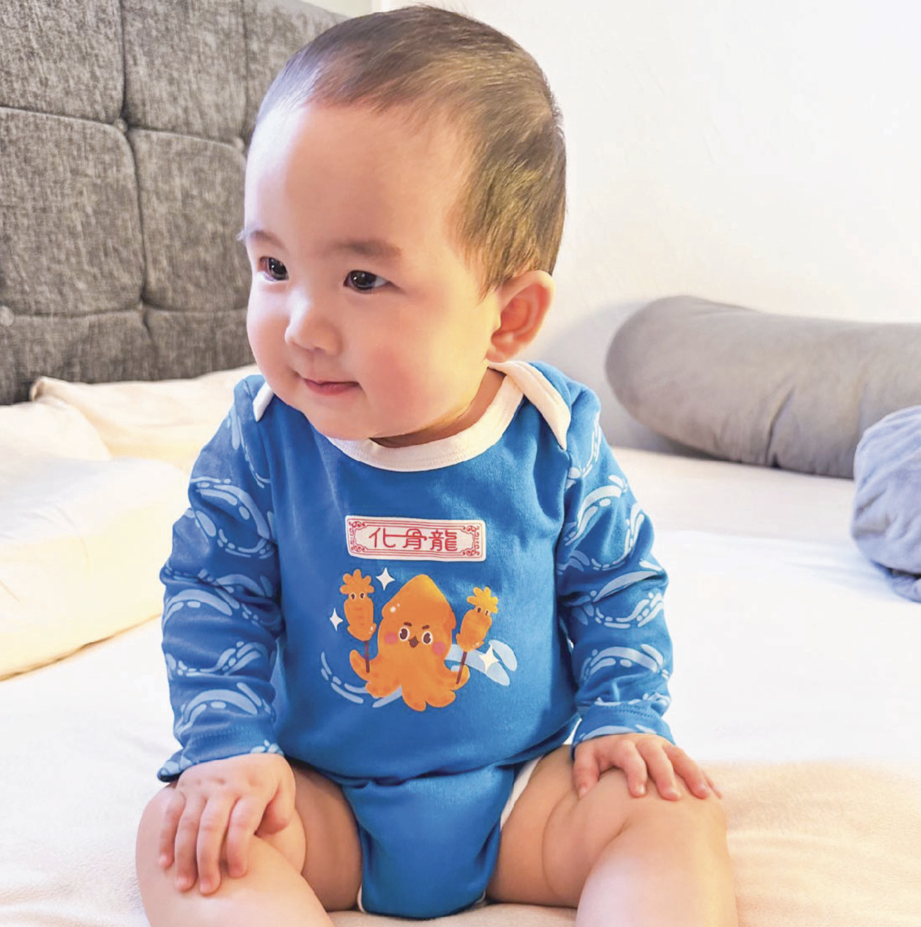 化骨龍 長袖包屁衣