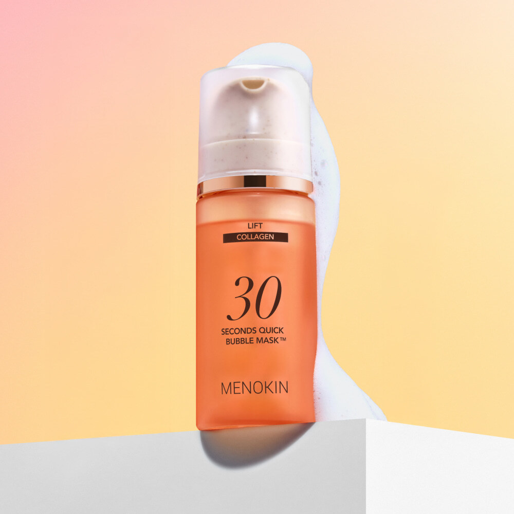 MENOKIN 30秒快速泡沫面膜 橘_LIFT# 緊緻彈力