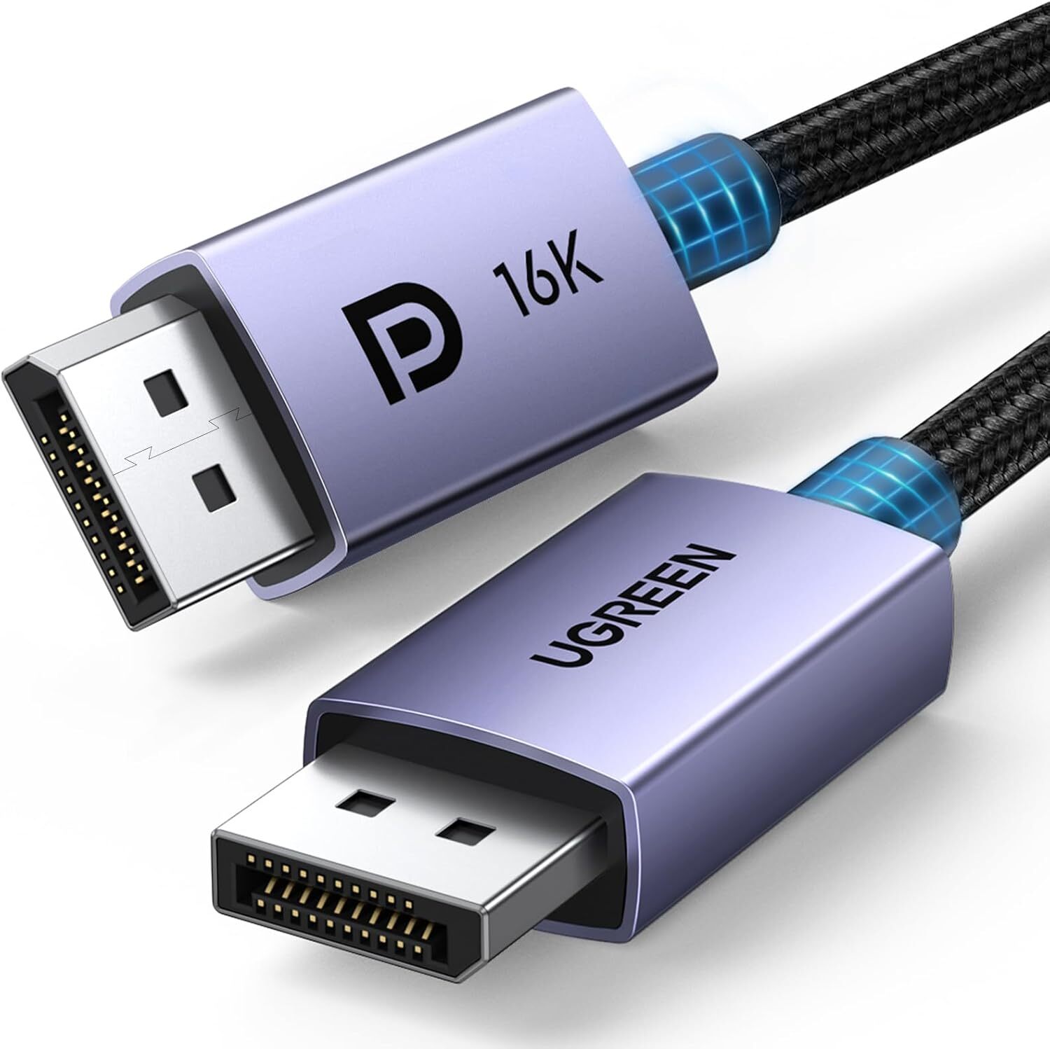 UGREEN - DisplayPort 連接線 (公對公) DP2.1 80Gbps 支援 16K@60Hz 8K@240Hz 4K@240Hz DP131