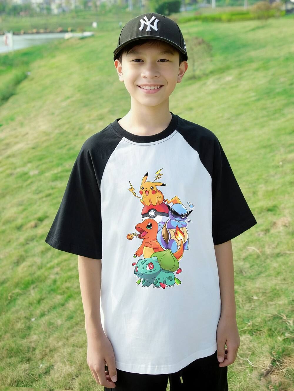 日系寶可夢插肩袖系列