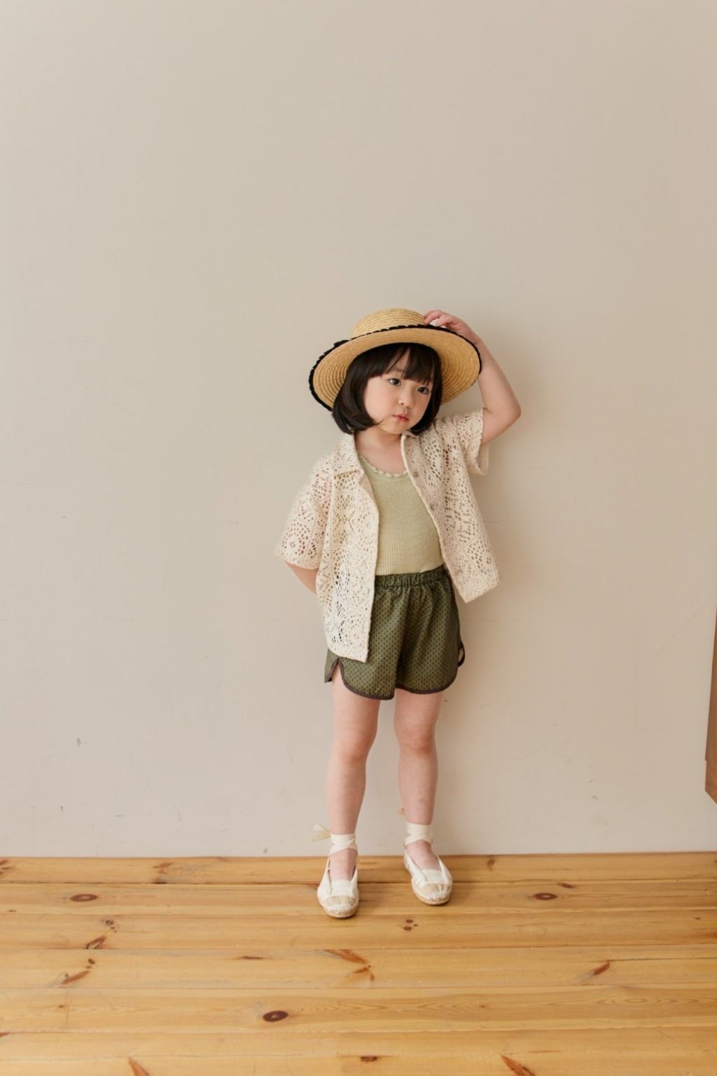 正韓夏Chulsuyounghee 兩色復古感短褲