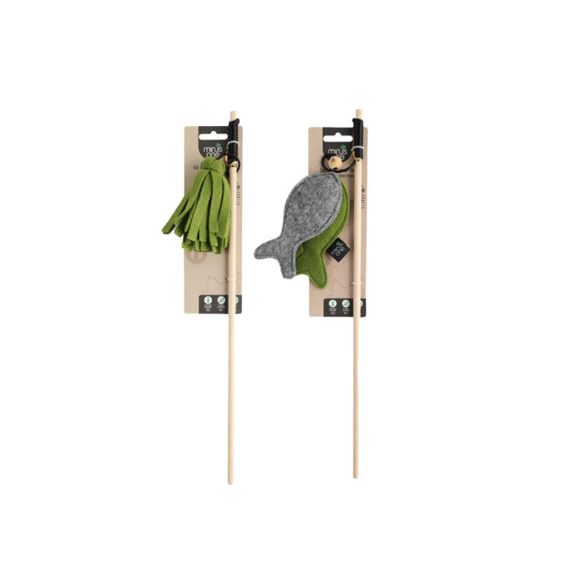 邁樂思 環保毛氈貓草逗貓棒 貓草玩具