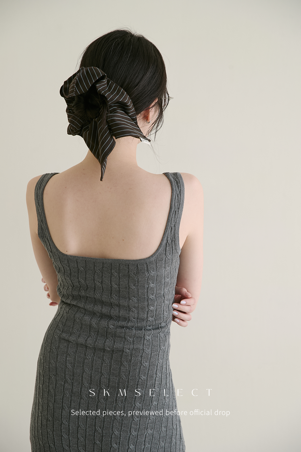 R.小千金麻花短洋裝-3色