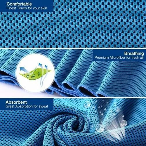 N-rit Ice Mate Cool Towel (Double) NSC325D