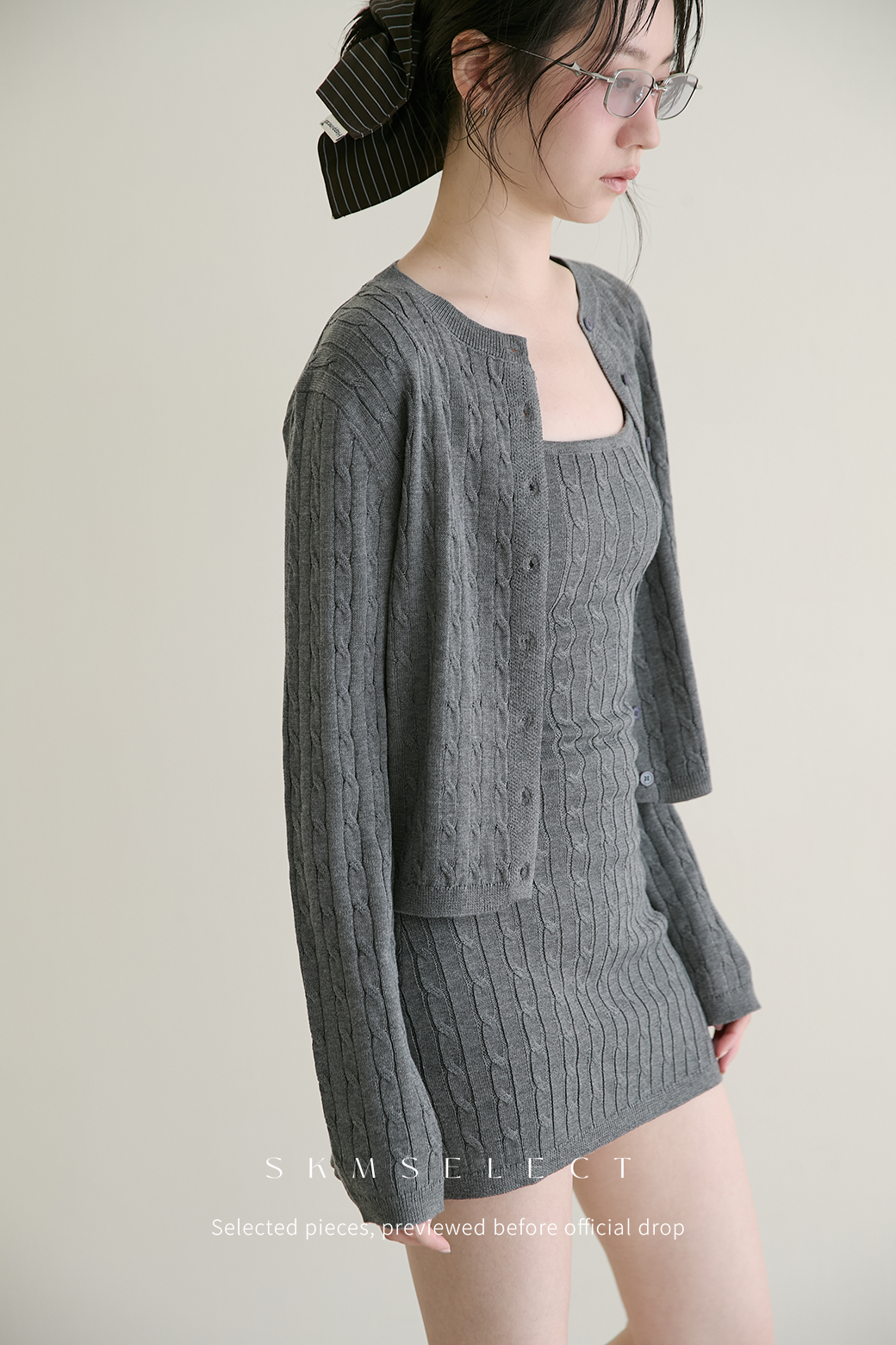 R.小千金麻花外套-3色