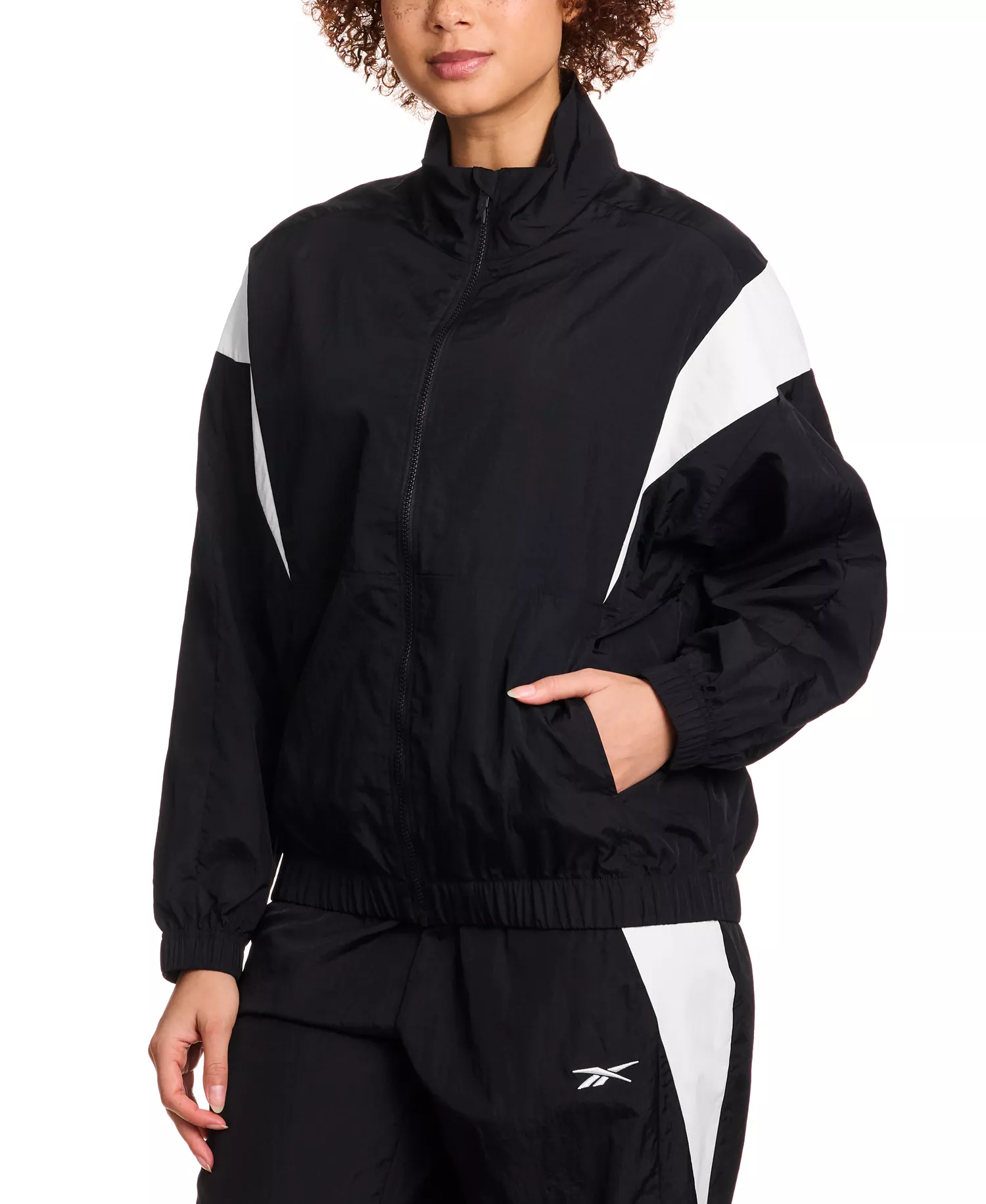 【預購】H042151 Reebok Women's  拼色運動外套