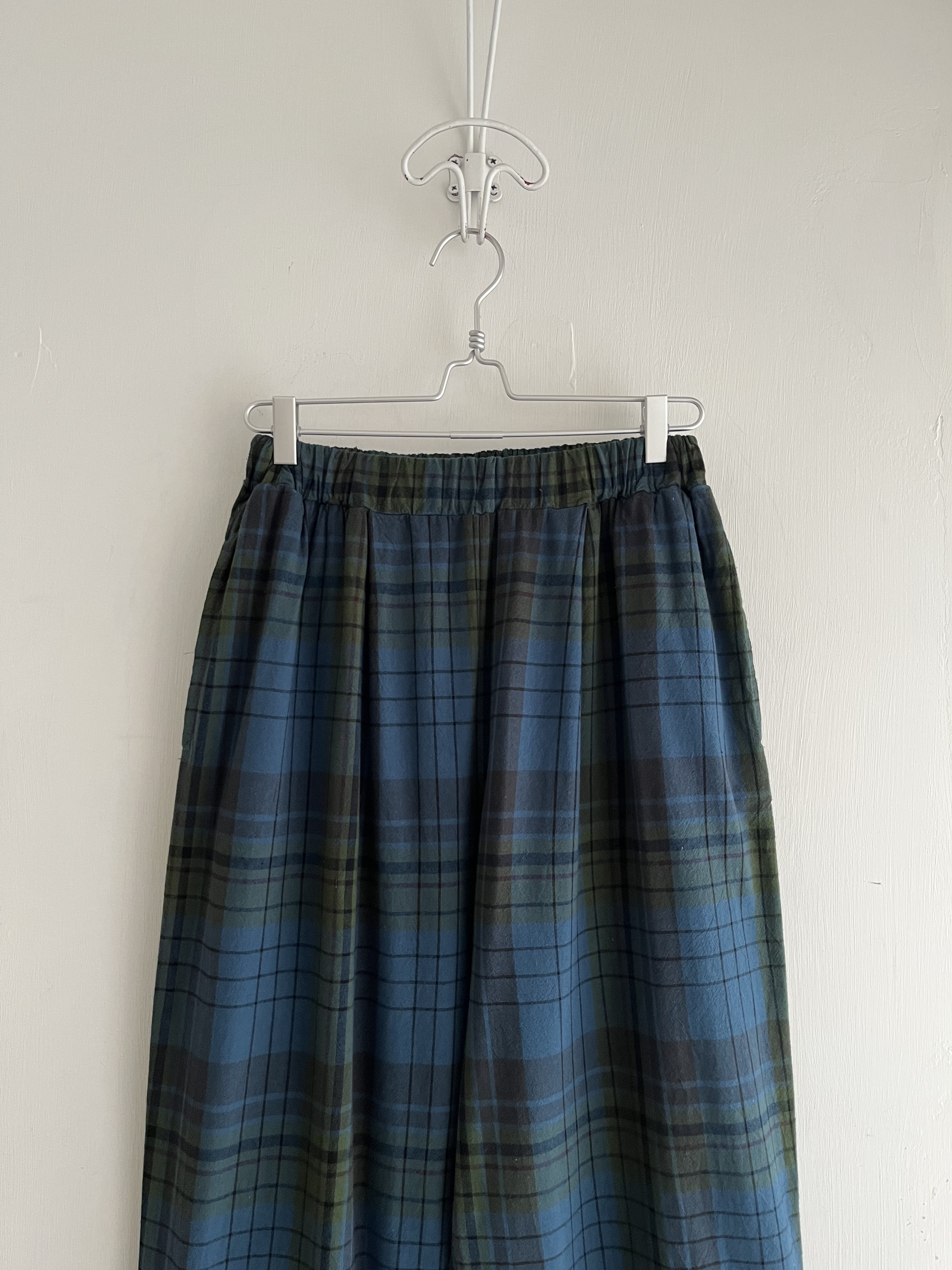 Classic by GENTIL海軍藍色格仔褲