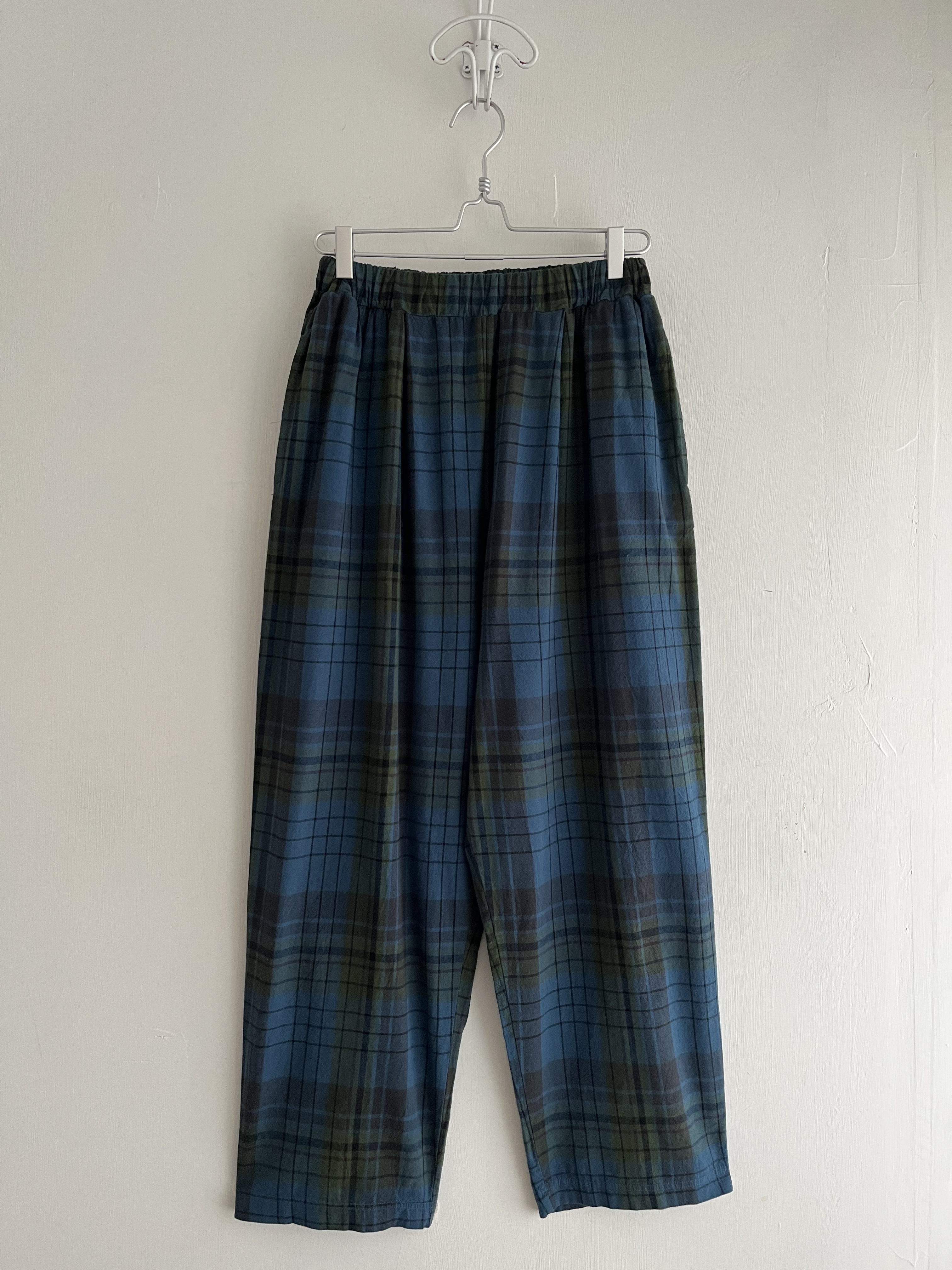 Classic by GENTIL海軍藍色格仔褲