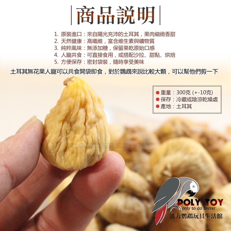 土耳其無花果 果肉細緻香甜 人寵共食 鸚鵡零食 波力鸚鵡玩具生活館