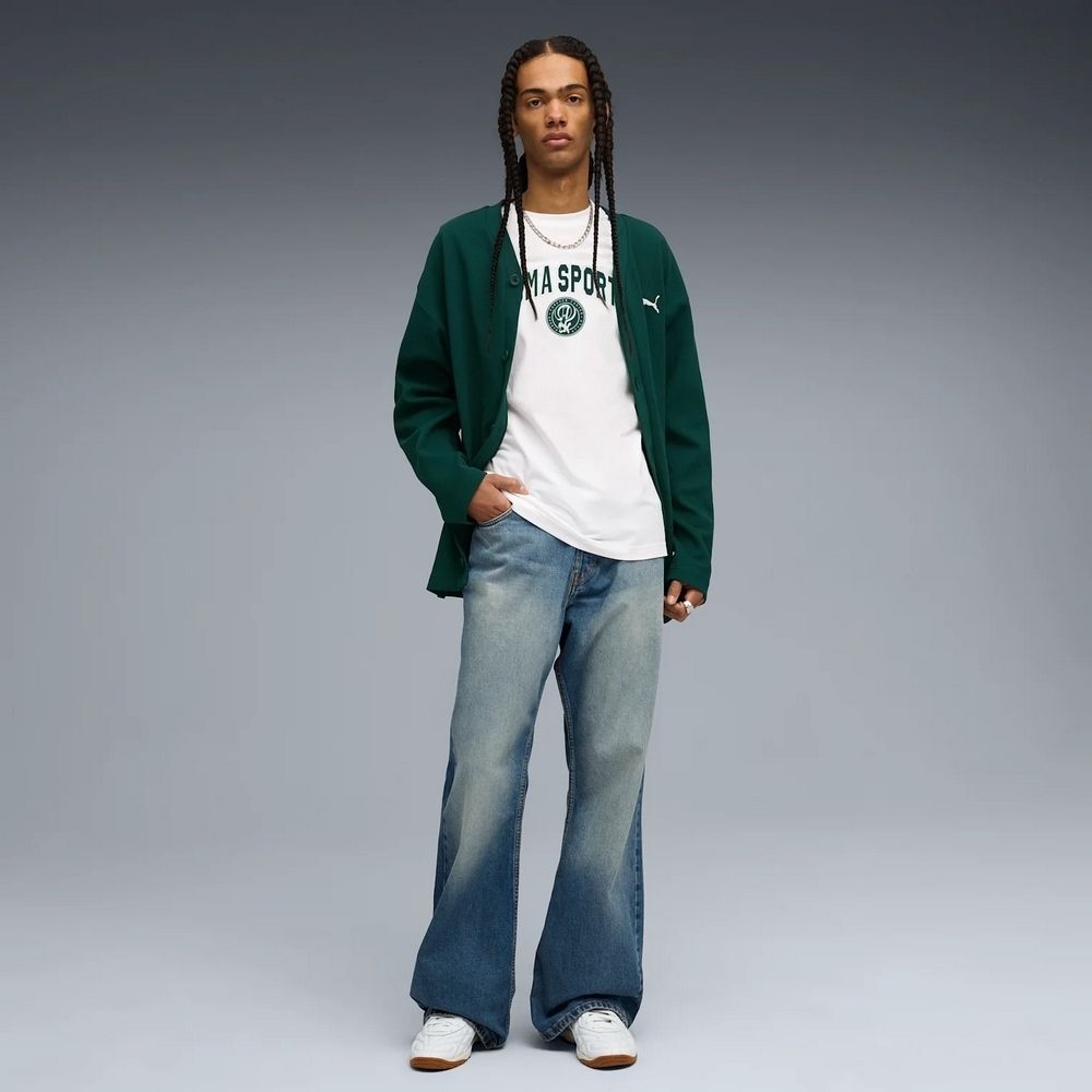 PUMA 短T 流行系列 SPORTS LEGACY 白色 短袖 T恤 男 63210502