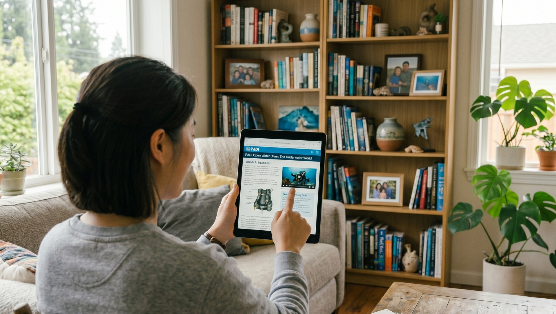 2026 PADI 初階潛水線上課程 eLearning，讓你在家輕鬆完成學科，來東北角 IDiver 潛店直接享受水下訓練