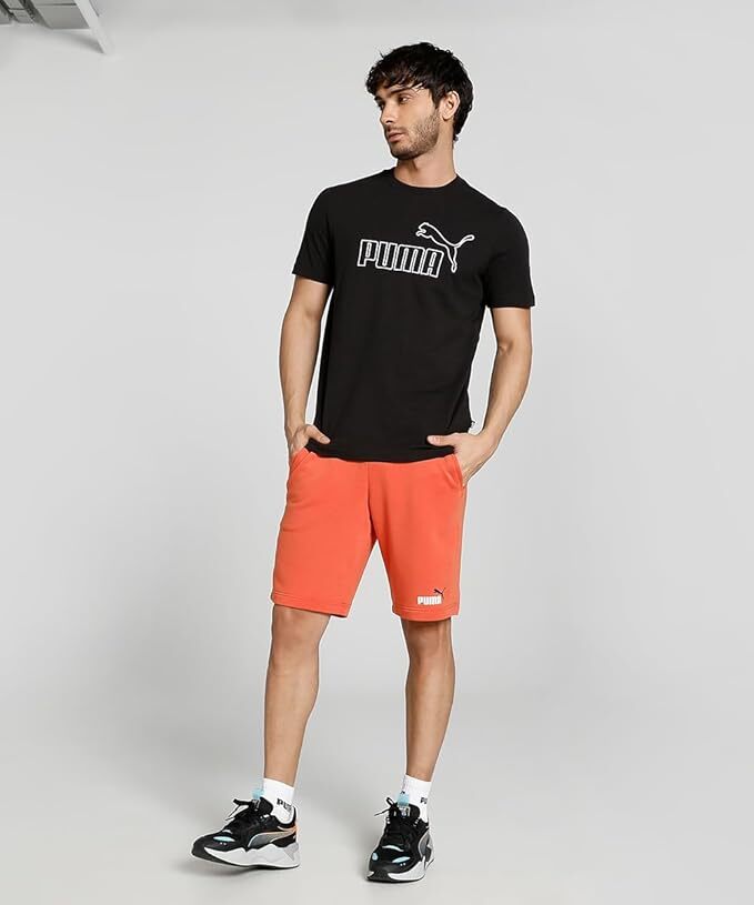 PUMA 短T 基本系列 ESS PIQUE 黑色 短袖 T恤 男 67338501