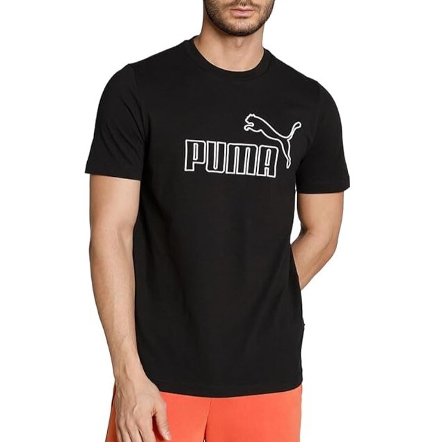 PUMA 短T 基本系列 ESS PIQUE 黑色 短袖 T恤 男 67338501
