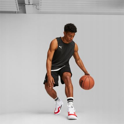 PUMA 背心 籃球系列 TEAM 黑白 雙面穿 運動背心 男 67664001