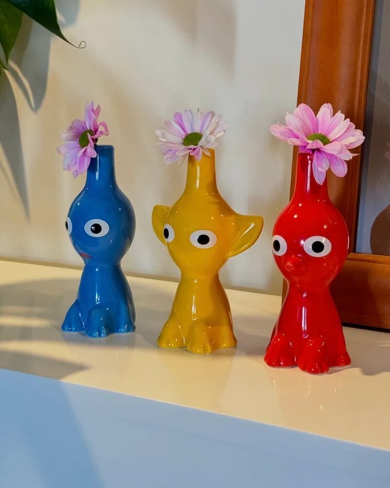 日本限定🇯🇵 Nintendo 任天堂 Pikmin 皮克敏陶瓷花瓶