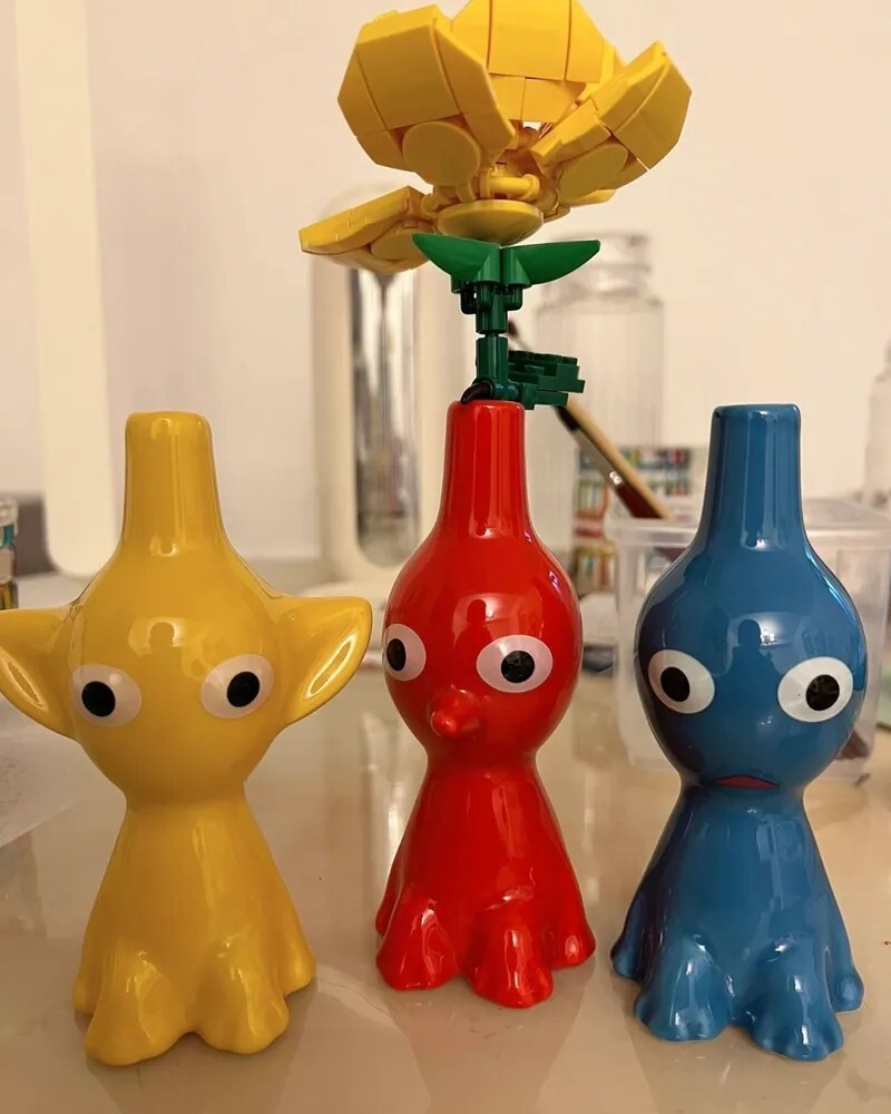 日本限定🇯🇵 Nintendo 任天堂 Pikmin 皮克敏陶瓷花瓶