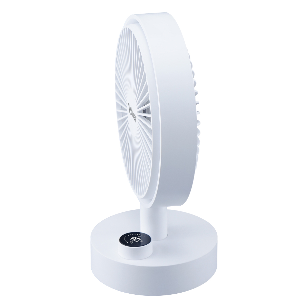 (預售產品)XPower F24 多功能搖擺數顯無線座檯風扇