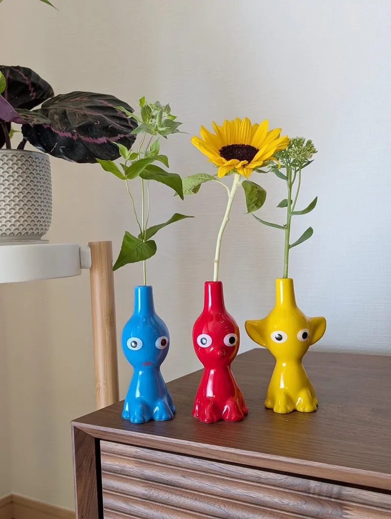 日本限定🇯🇵 Nintendo 任天堂Pikmin 皮克敏陶瓷花瓶