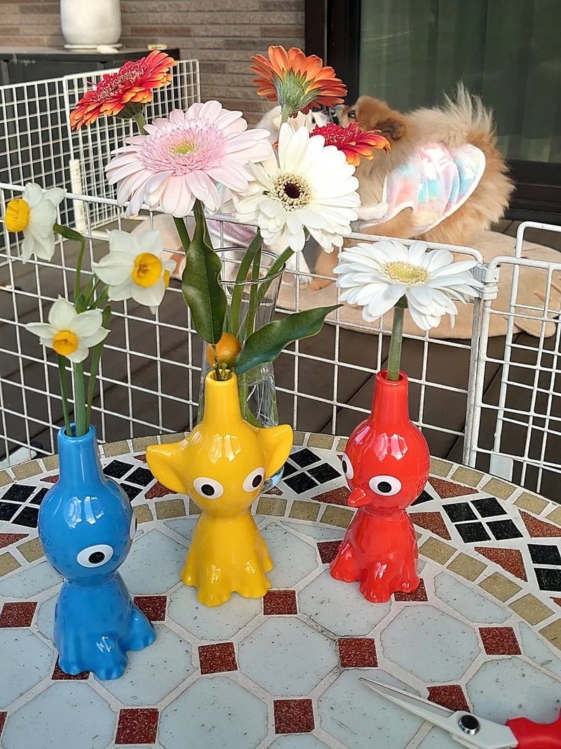 日本限定🇯🇵 Nintendo 任天堂Pikmin 皮克敏陶瓷花瓶