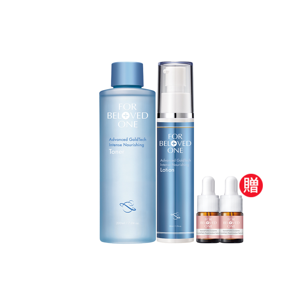 藍銅保濕水乳組