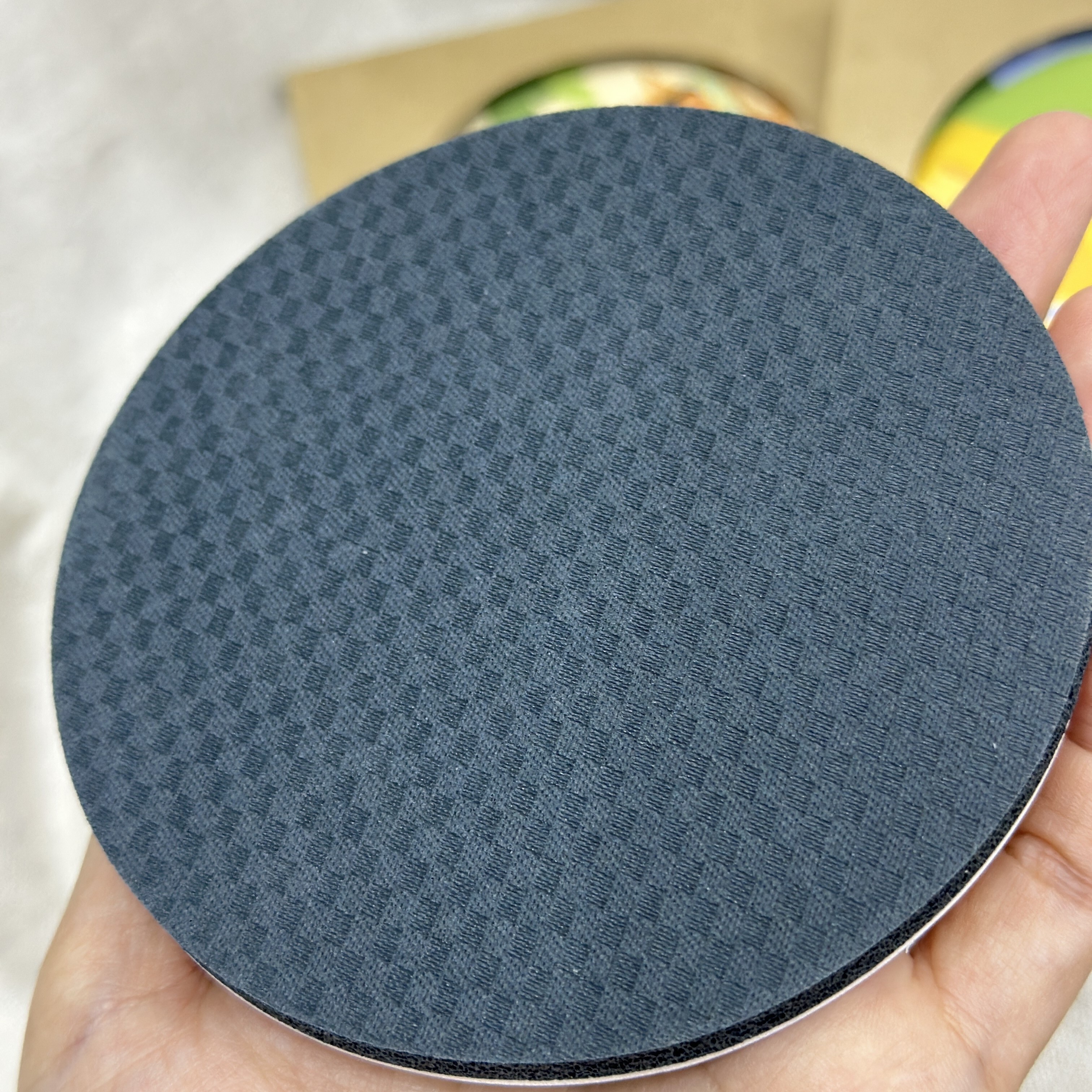 芭娜娜小夥伴 軟式珪藻土吸水杯墊  台灣生產製造