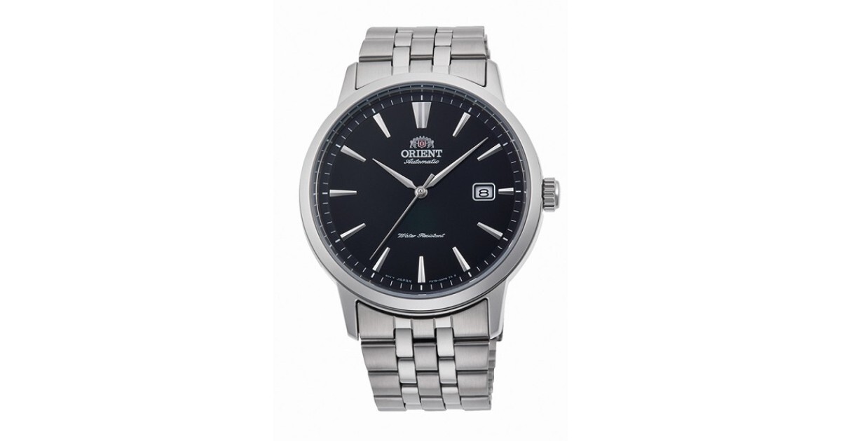 Orient 東方 Bambino Mechanical Contemporary Watch Metal Strap - 41.6mm 黑面 RN-AC0F01B RA-AC0F01B 白面 RN-AC0F02S RA-AC0F02S 機械腕錶 金屬錶帶