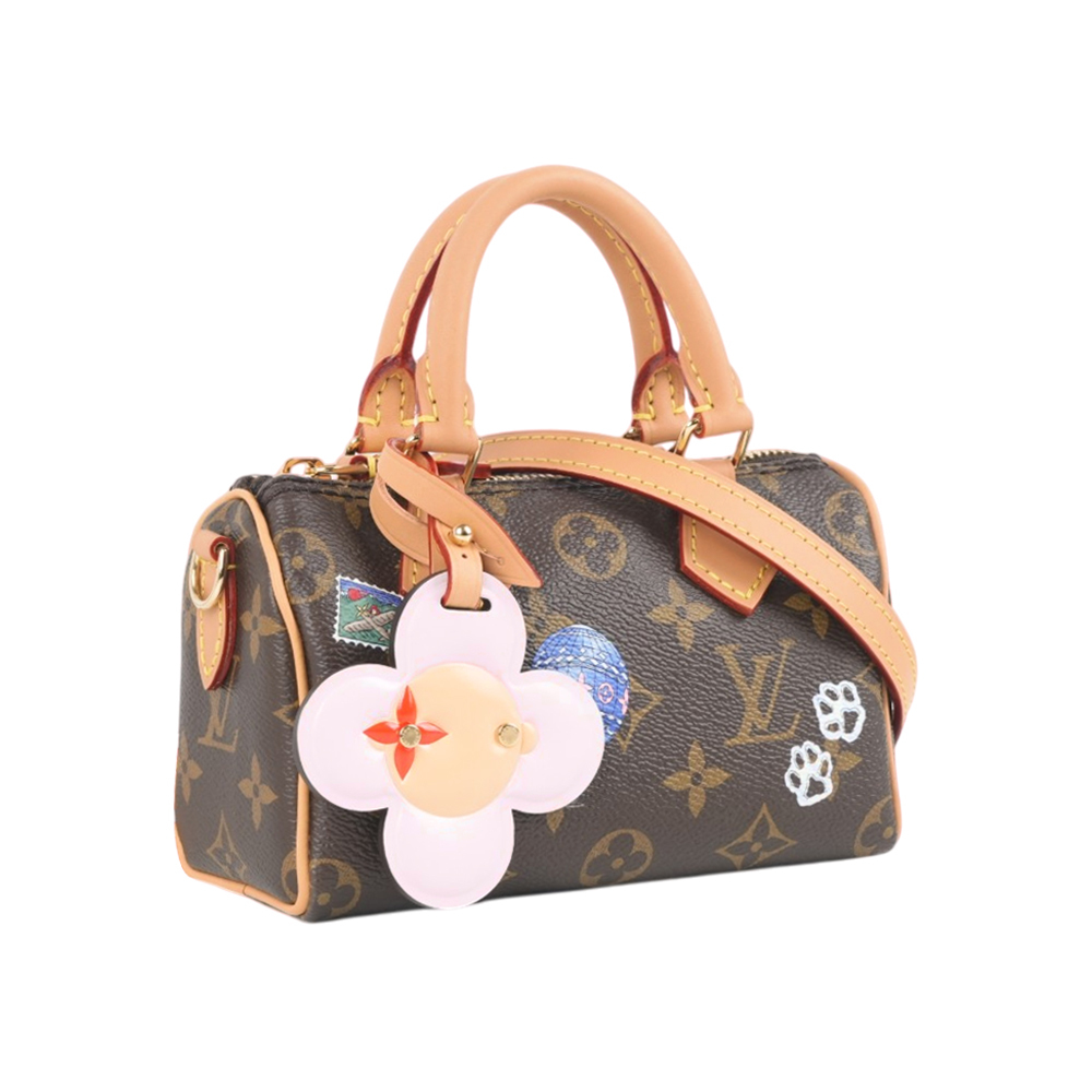 【Louis Vuitton】*限量款* Nano Speedy Vivienne 吊飾迷你波士頓包